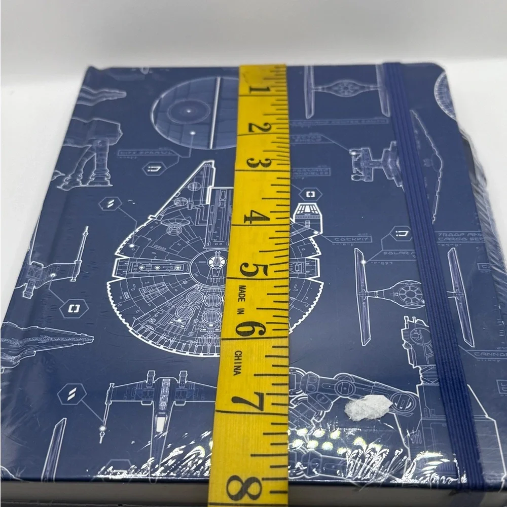 Disney Star Wars Blueprint Journal NIP With Pen  SKU0753